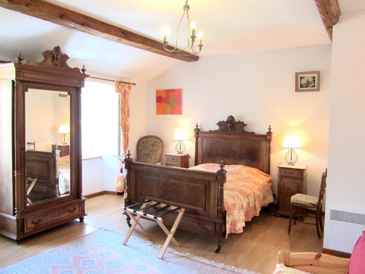 Maison De Charme A Saint Andre En Vivarais Avec Cheminee Villa Luaran gambar