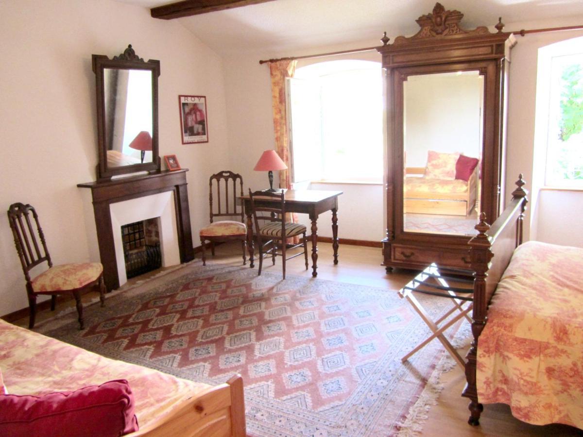 Maison De Charme A Saint Andre En Vivarais Avec Cheminee Villa Luaran gambar